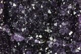 Dark Purple, Amethyst Crystal Cluster - Uruguay #123785-1